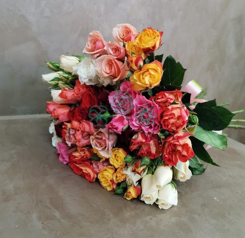 Букет цветов из: Розы в Ленинск-Кузнецком