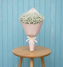 Букет цветов из:  Гипсофила в Ленинск-Кузнецком