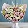 Букет цветов из: Альстромерии и Розы в Ленинск-Кузнецком