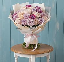 Букет цветов из:  Розы #REPLACE_PRED# Ленинск-Кузнецком