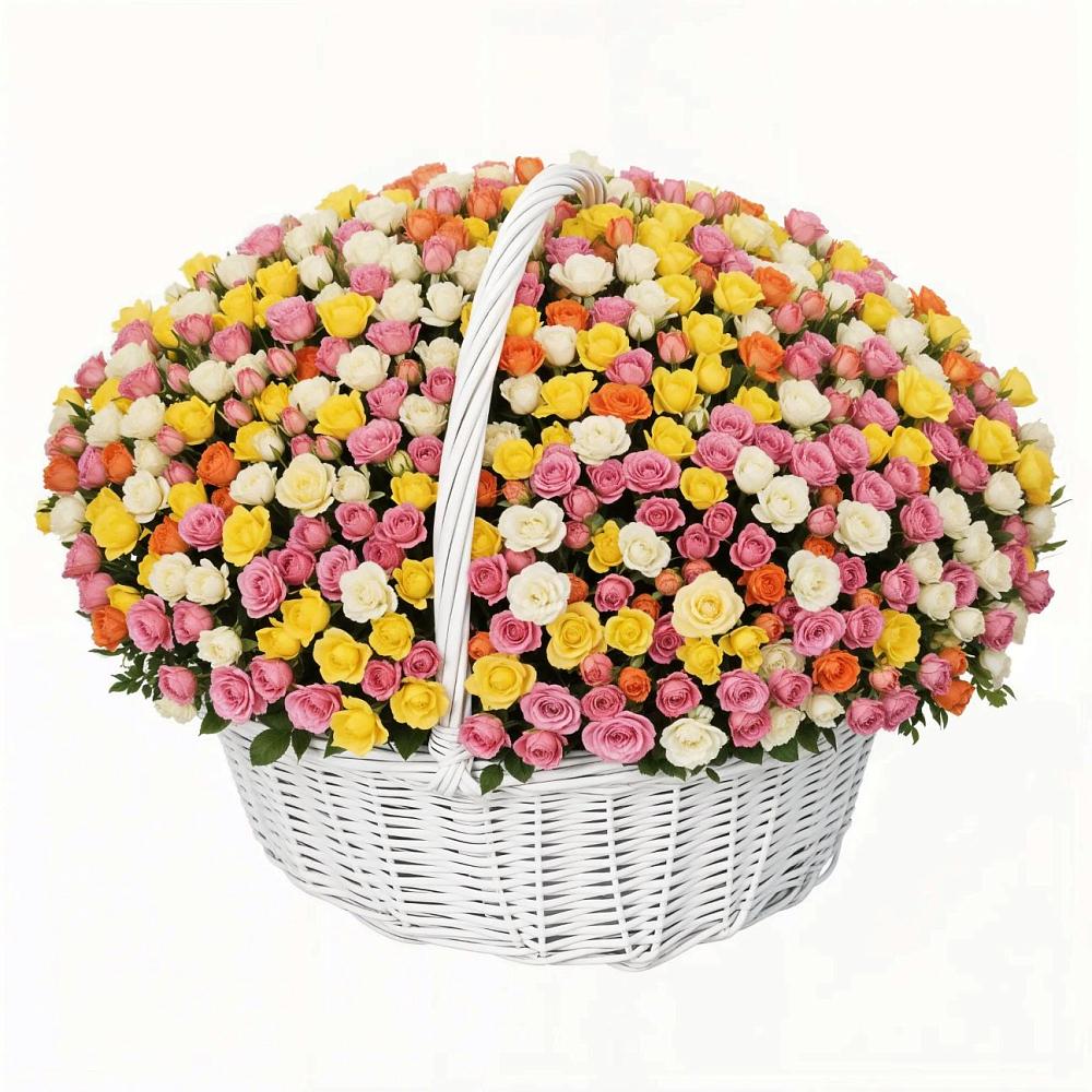 Премиум букет из: Розы в Ленинск-Кузнецком