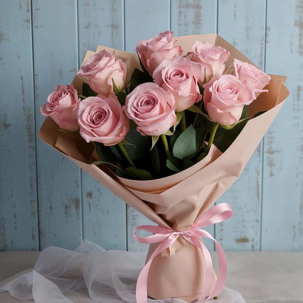 Букет цветов из: Розы в Ленинск-Кузнецком