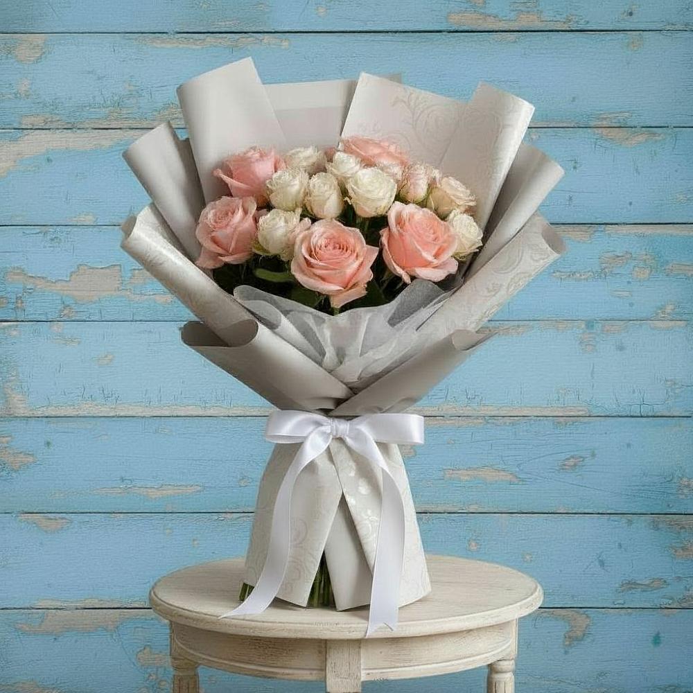 Букет цветов из: Розы в Ленинск-Кузнецком