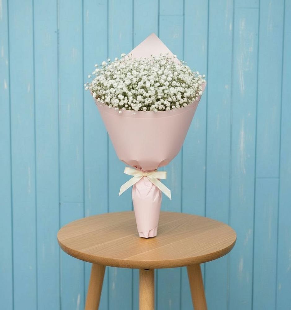 Букет цветов из: Гипсофила в Ленинск-Кузнецком