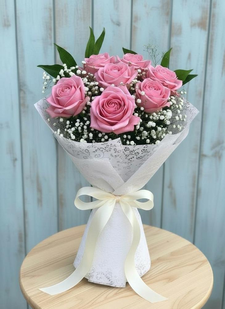 Букет цветов из: Розы в Ленинск-Кузнецком