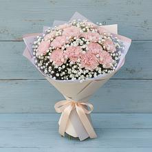 Букет цветов из:  Гвоздики #REPLACE_PRED# Ленинск-Кузнецком