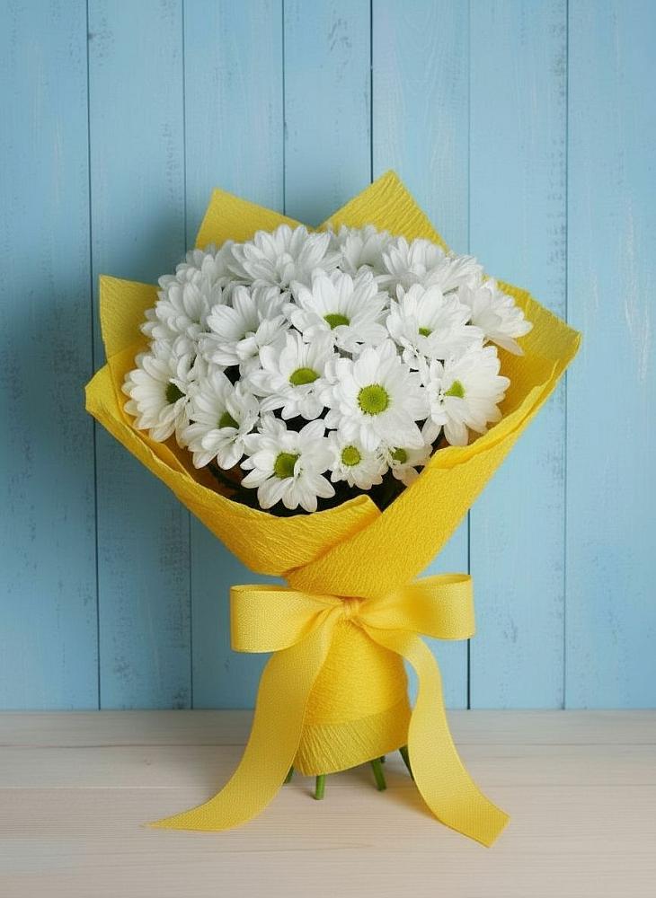 Букет цветов из: Хризантемы в Ленинск-Кузнецком