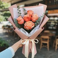 Букет цветов из:  Розы #REPLACE_PRED# Ленинск-Кузнецком