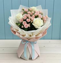 Букет цветов из:  Розы в Ленинск-Кузнецком