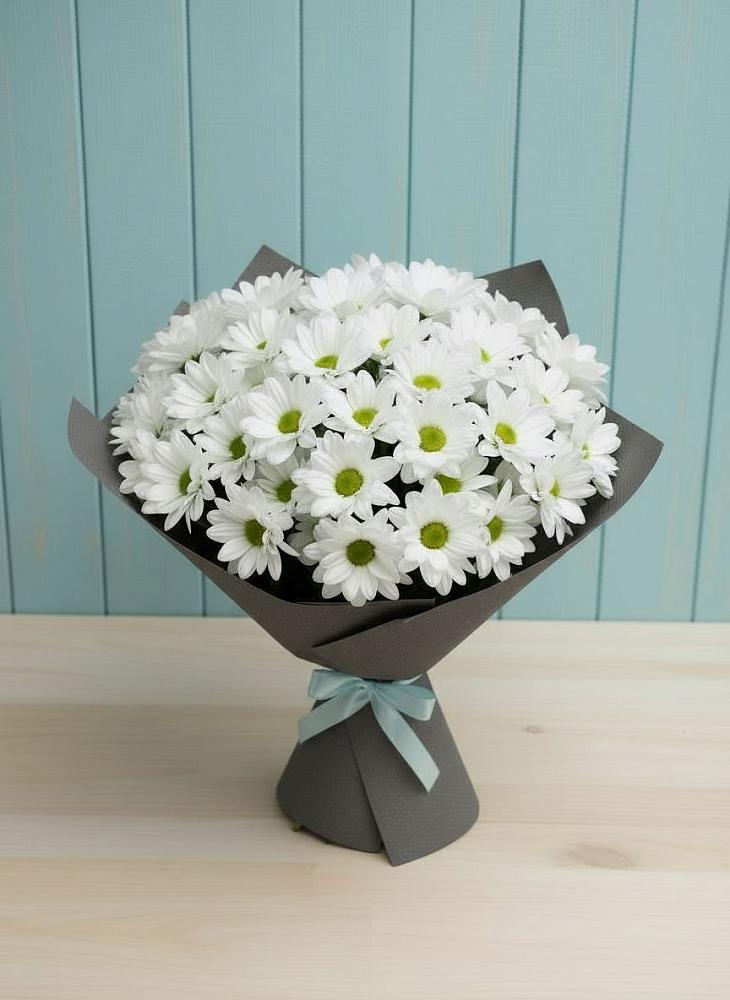 Букет цветов из: Хризантемы в Ленинск-Кузнецком