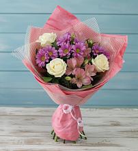 Букет цветов из:  Герберы #REPLACE_PRED# Ленинск-Кузнецком