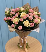 Букет цветов из:  Розы в Ленинск-Кузнецком