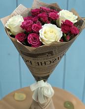 Букет цветов из:  Розы в Ленинск-Кузнецком