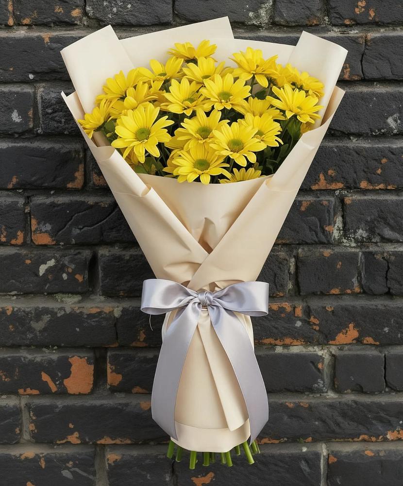 Букет цветов из: Хризантемы в Ленинск-Кузнецком