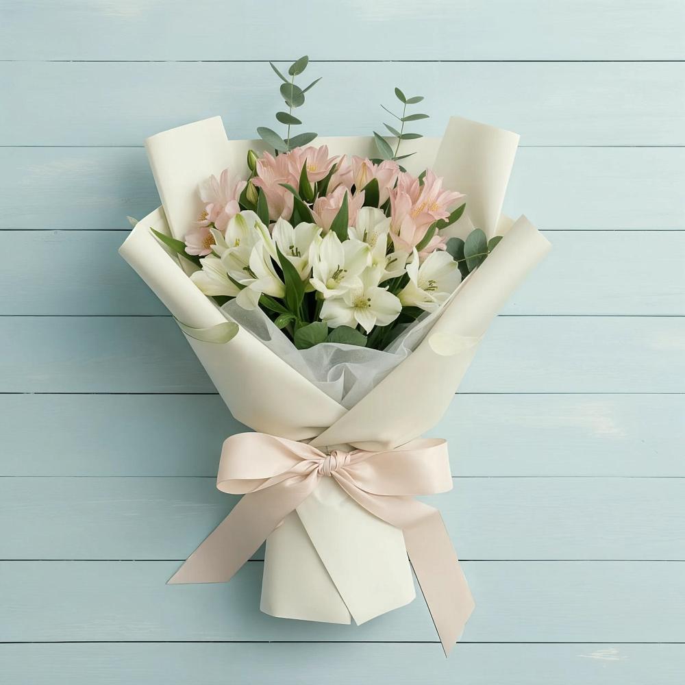 Букет цветов из: Альстромерии в Ленинск-Кузнецком