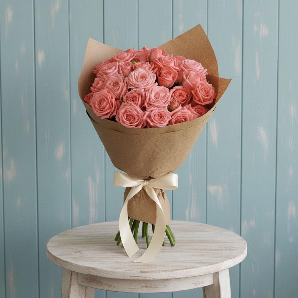 Букет цветов из: Розы в Ленинск-Кузнецком