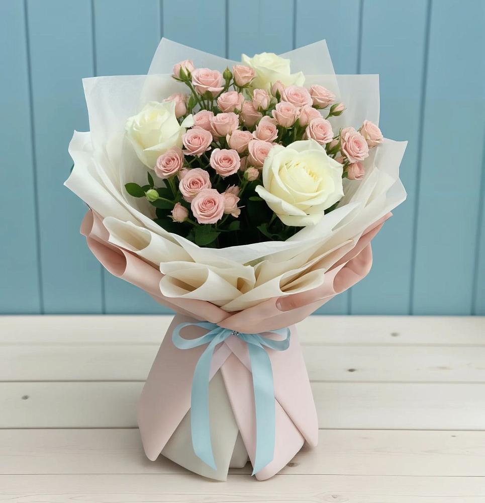 Букет цветов из: Розы в Ленинск-Кузнецком