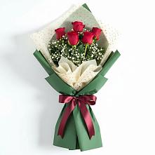 Букет цветов из:  Розы #REPLACE_PRED# Ленинск-Кузнецком