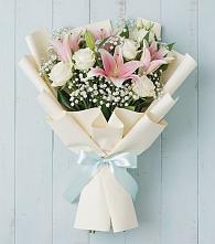 Букет цветов из:  Лилии в Ленинск-Кузнецком