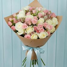 Букет цветов из:  Розы в Ленинск-Кузнецком
