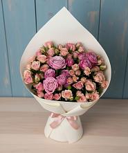 Букет цветов из:  Розы #REPLACE_PRED# Ленинск-Кузнецком